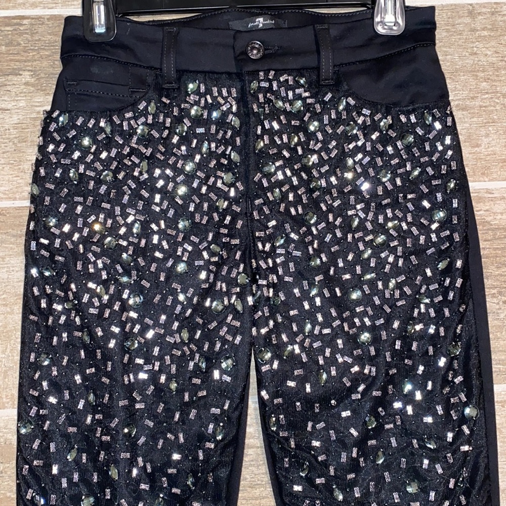 Sequined 7 jeans